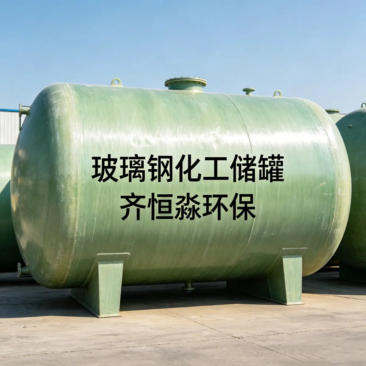 酸碱溶液储存 立式玻璃钢储罐 酸洗槽配套玻璃钢化工储罐 - 2