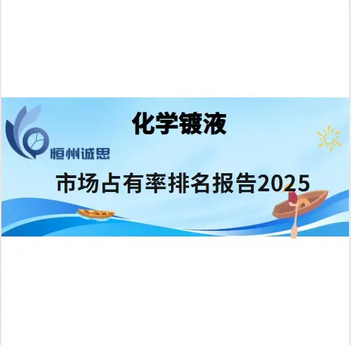 化学镀液行业数据分析报告2025-恒州诚思