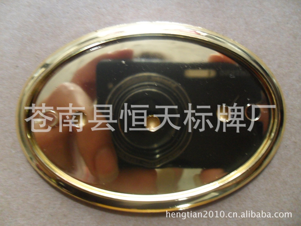 专业定做金属标牌，家具标牌 塑料标牌 ABS电镀标牌 箱包标牌 - 2