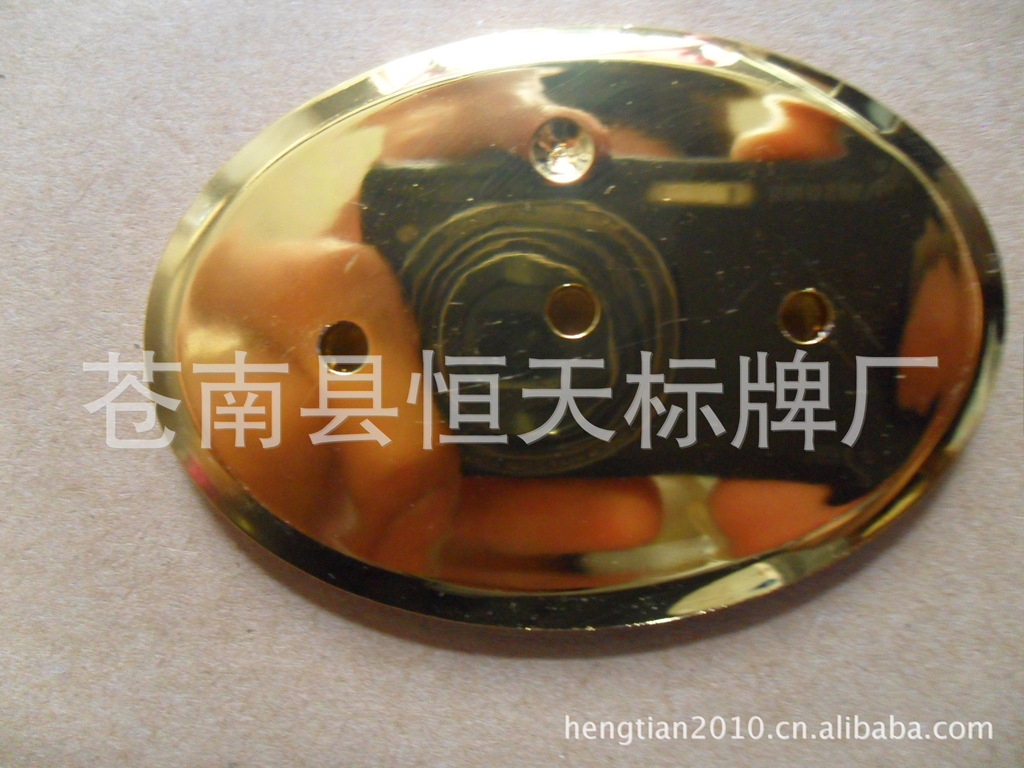 专业定做金属标牌，家具标牌 塑料标牌 ABS电镀标牌 箱包标牌 - 3