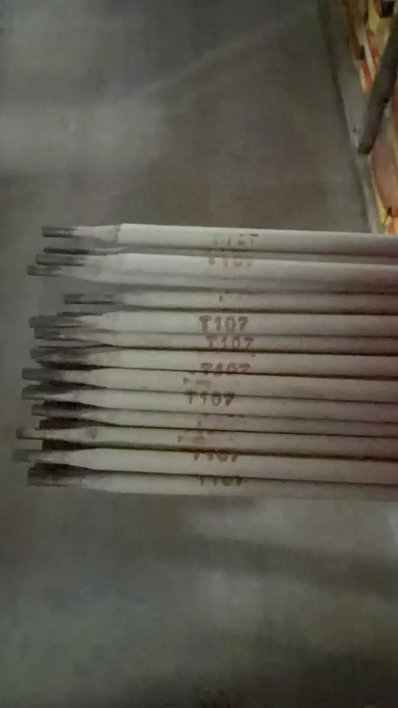 T107紫铜焊条 ECu纯铜焊条导电导热铜排焊接专用焊材