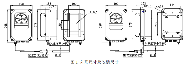 金利 BWR-04Y(TH)系列 变压器绕组温控器 - 2