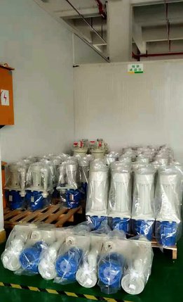 创升机械连续电镀立式泵工厂，双层防腐蚀喷涂
