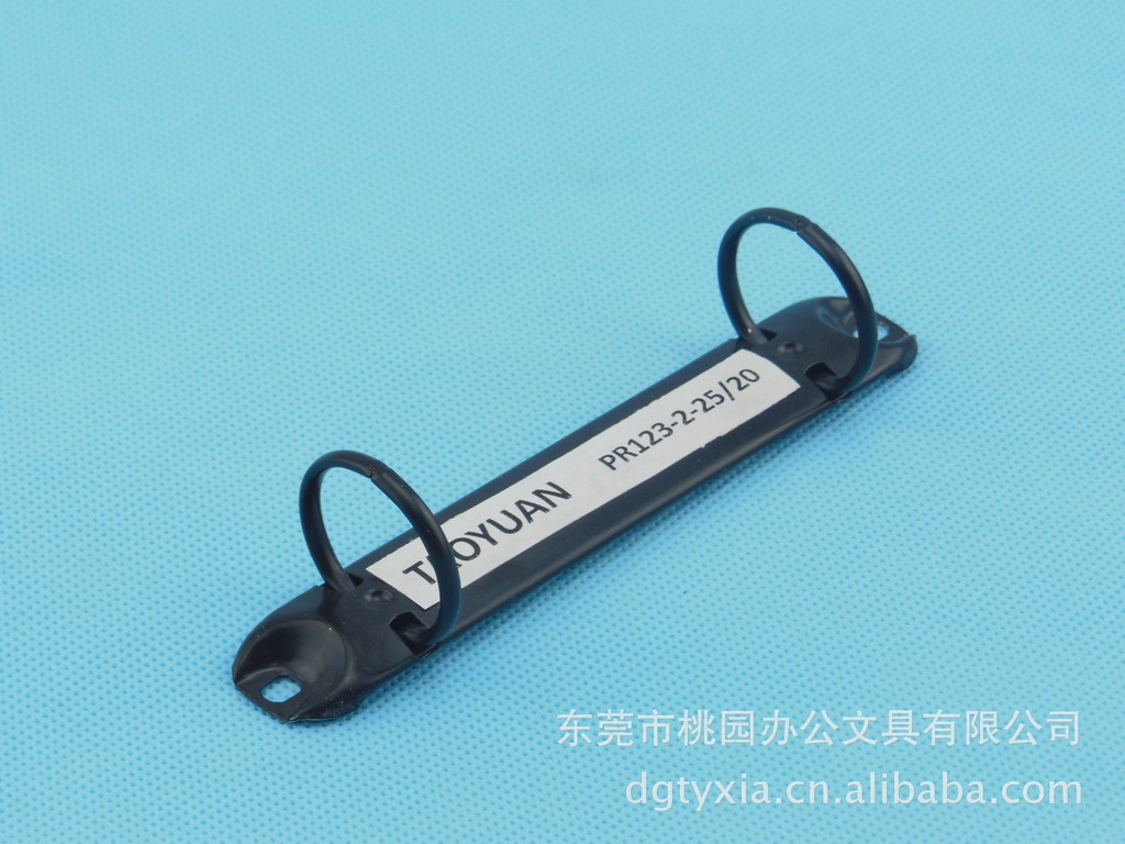 现货供应 PR123-2-25/20 黑色文具五金夹 电镀镍夹子 - 2