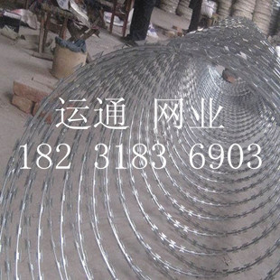 电镀锌手风琴滚笼网、刀片刺丝（运通 网业） - 3