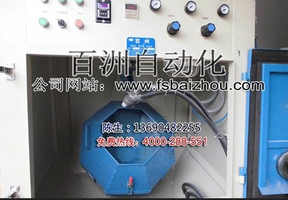 佛山百立式自动玻璃喷砂机