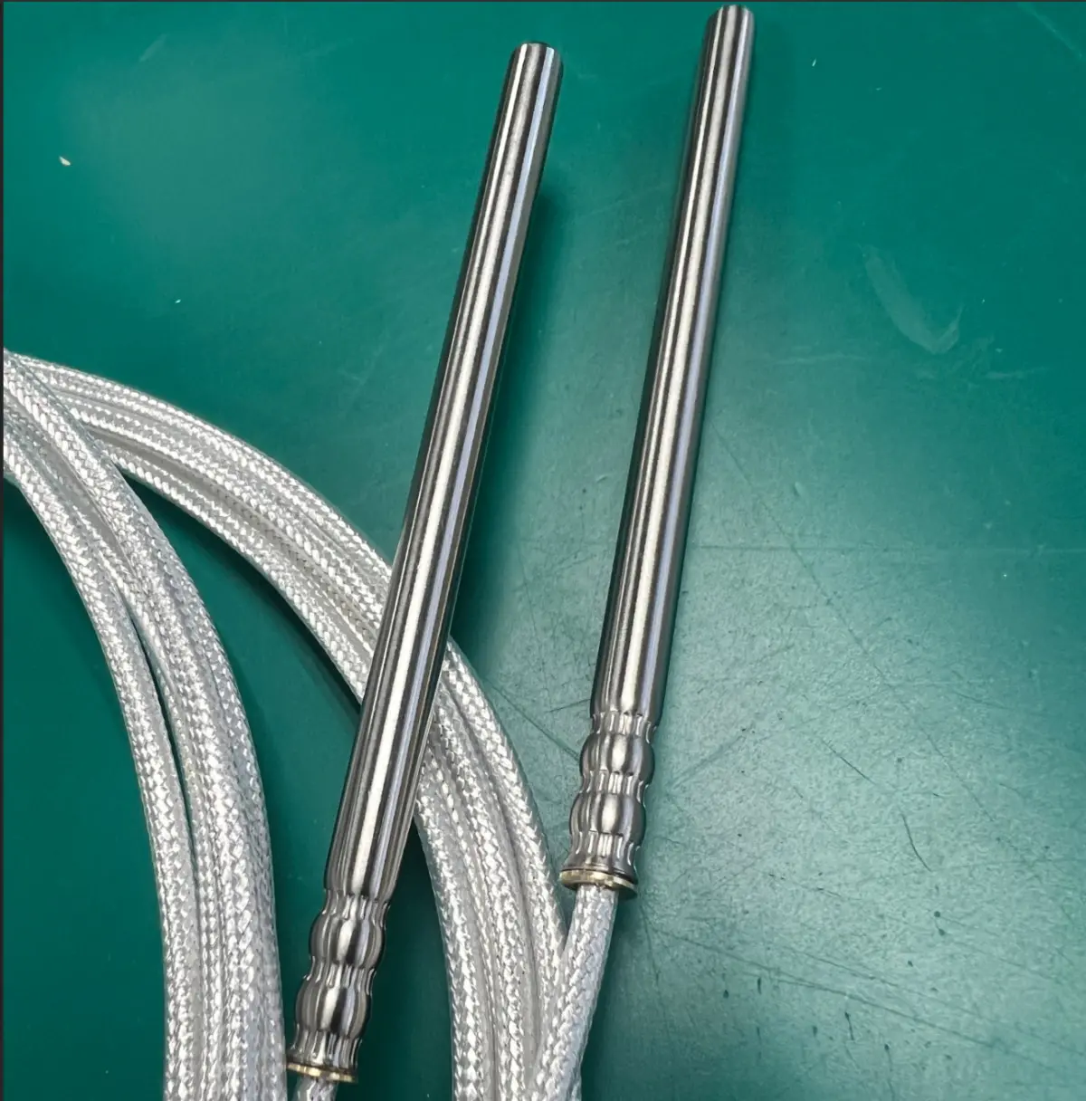 6mm直径100mm长 6×100不锈钢Pt100热电阻探头
