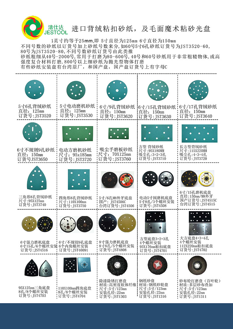 干磨机砂纸