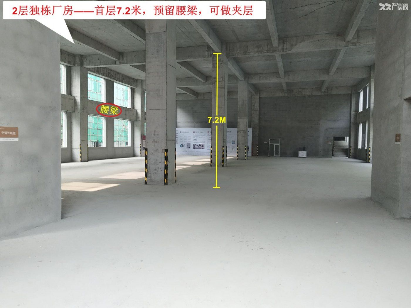 【滨海重磅福利》 稀缺单层12米,2层独栋厂房,抢购从速,错过不再 - 6