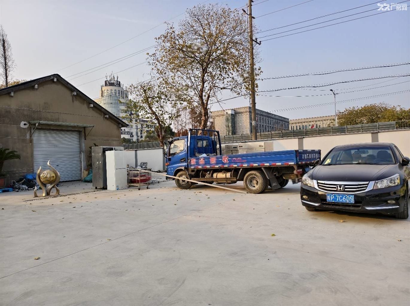 房东直租:物业招租:独栋240平厂房仓库出租,外有场地300平使用,大车进出方便 - 7