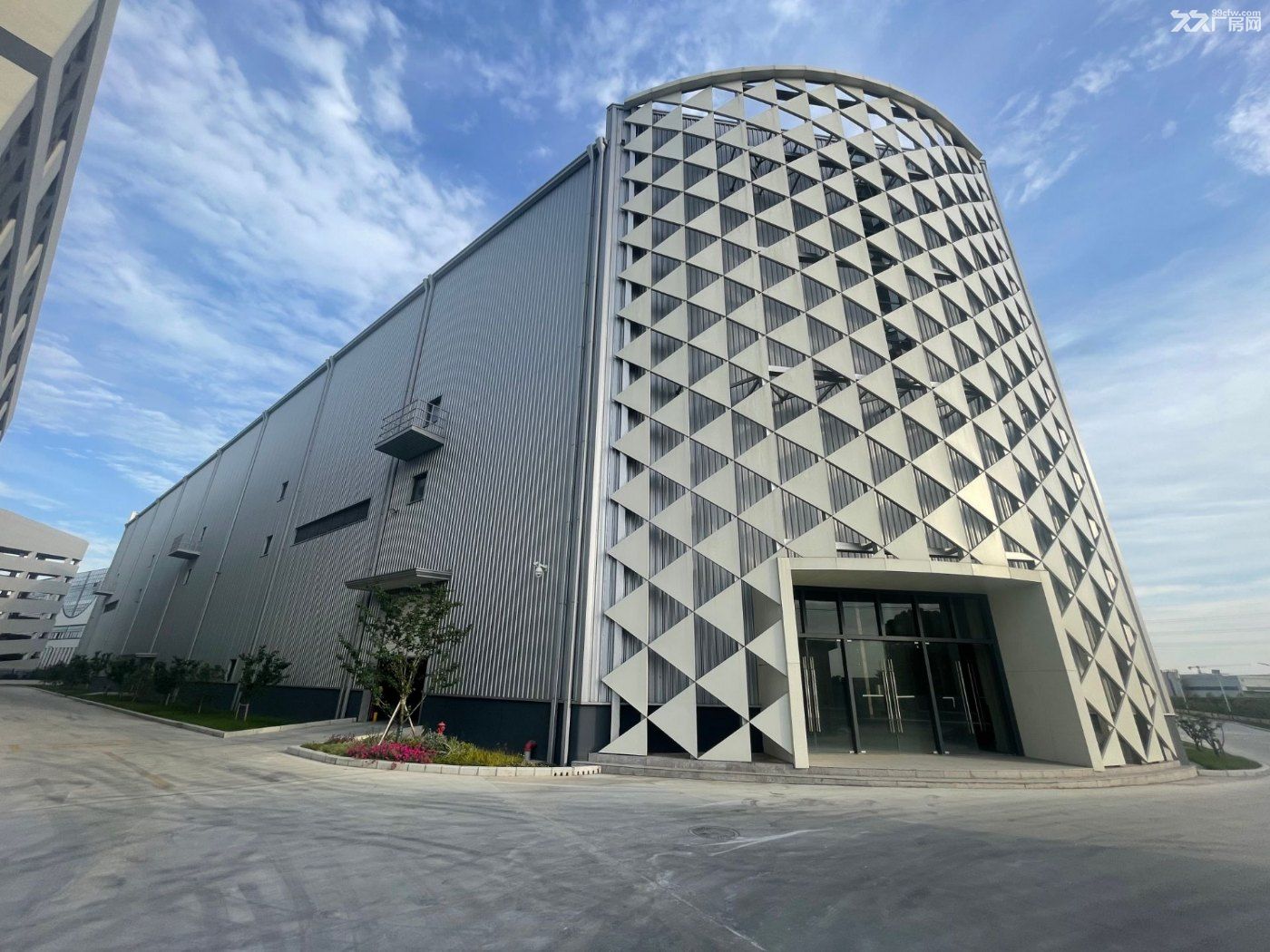 吴江汾湖苏州南站-全新双一层厂房-3500-13000方可分割-停车方便-柱距大 - 7