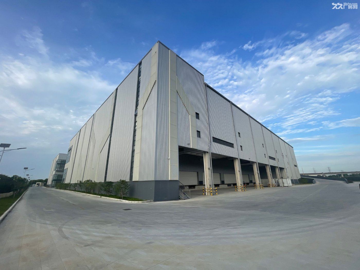 吴江汾湖苏州南站-全新双一层厂房-3500-13000方可分割-停车方便-柱距大 - 4