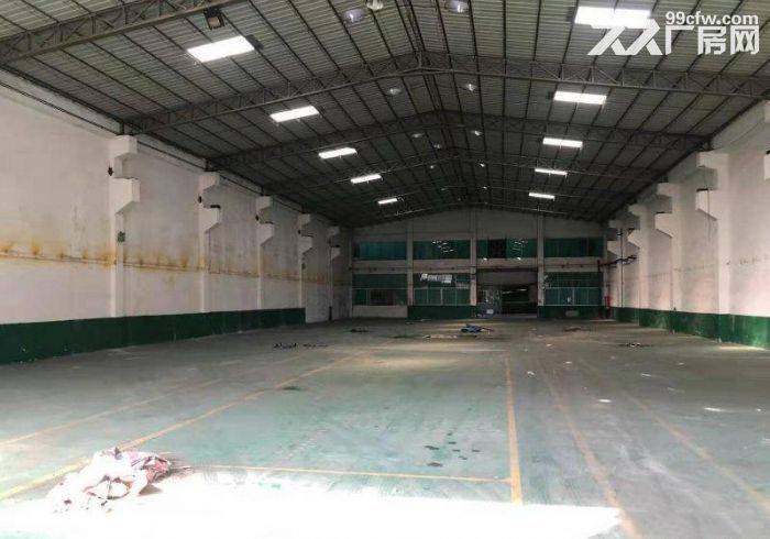 花都新华三华村工业区15000平仓库出租，可分租，可办环评，空地大 - 6