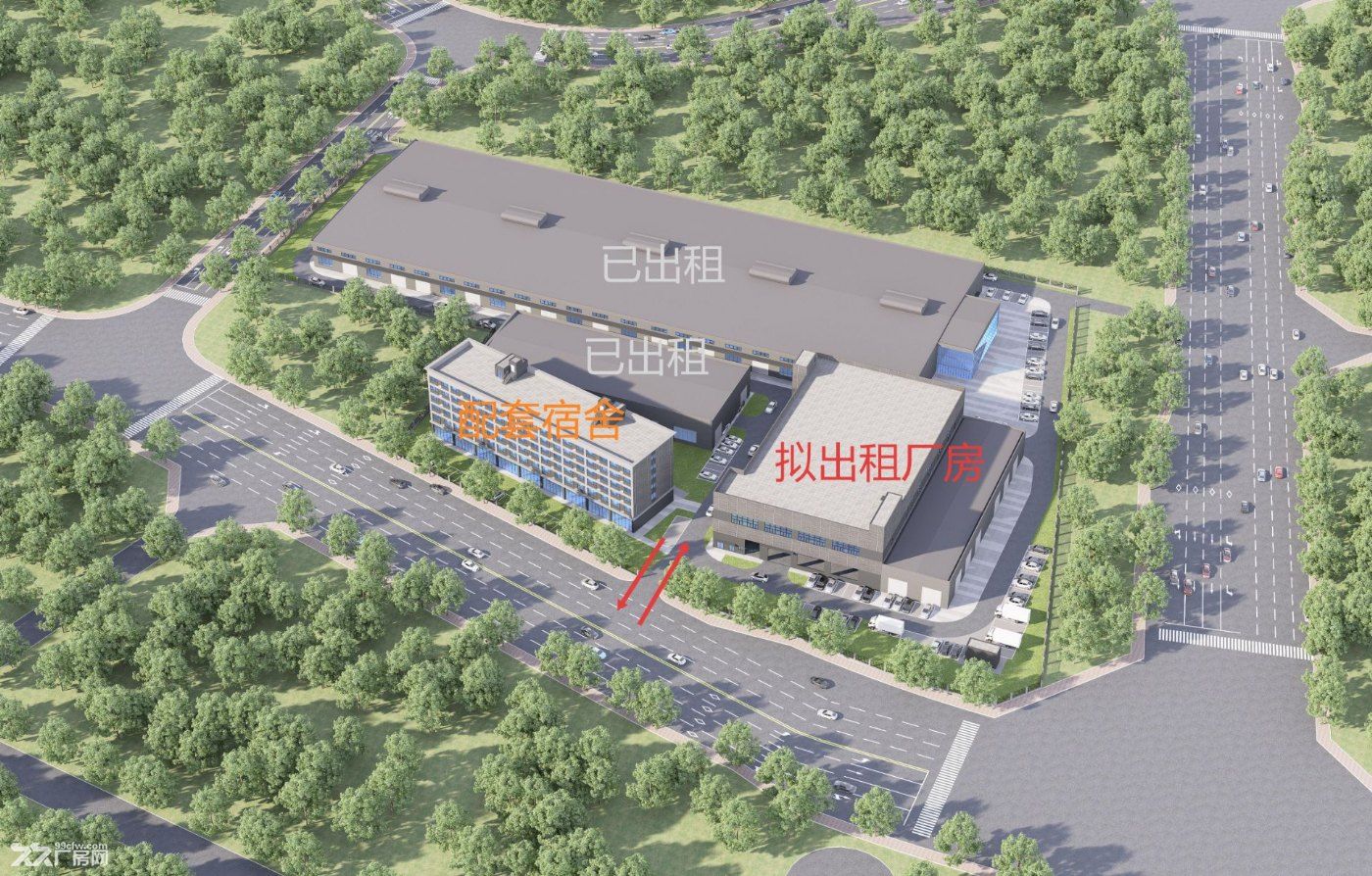 花都炭步 ·2700㎡厂房 层高7.95米 | 坡道上二楼 | 可环评