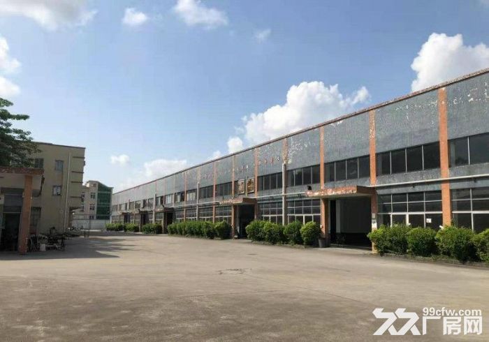 花都新华三华村工业区15000平仓库出租，可分租，可办环评，空地大 - 2