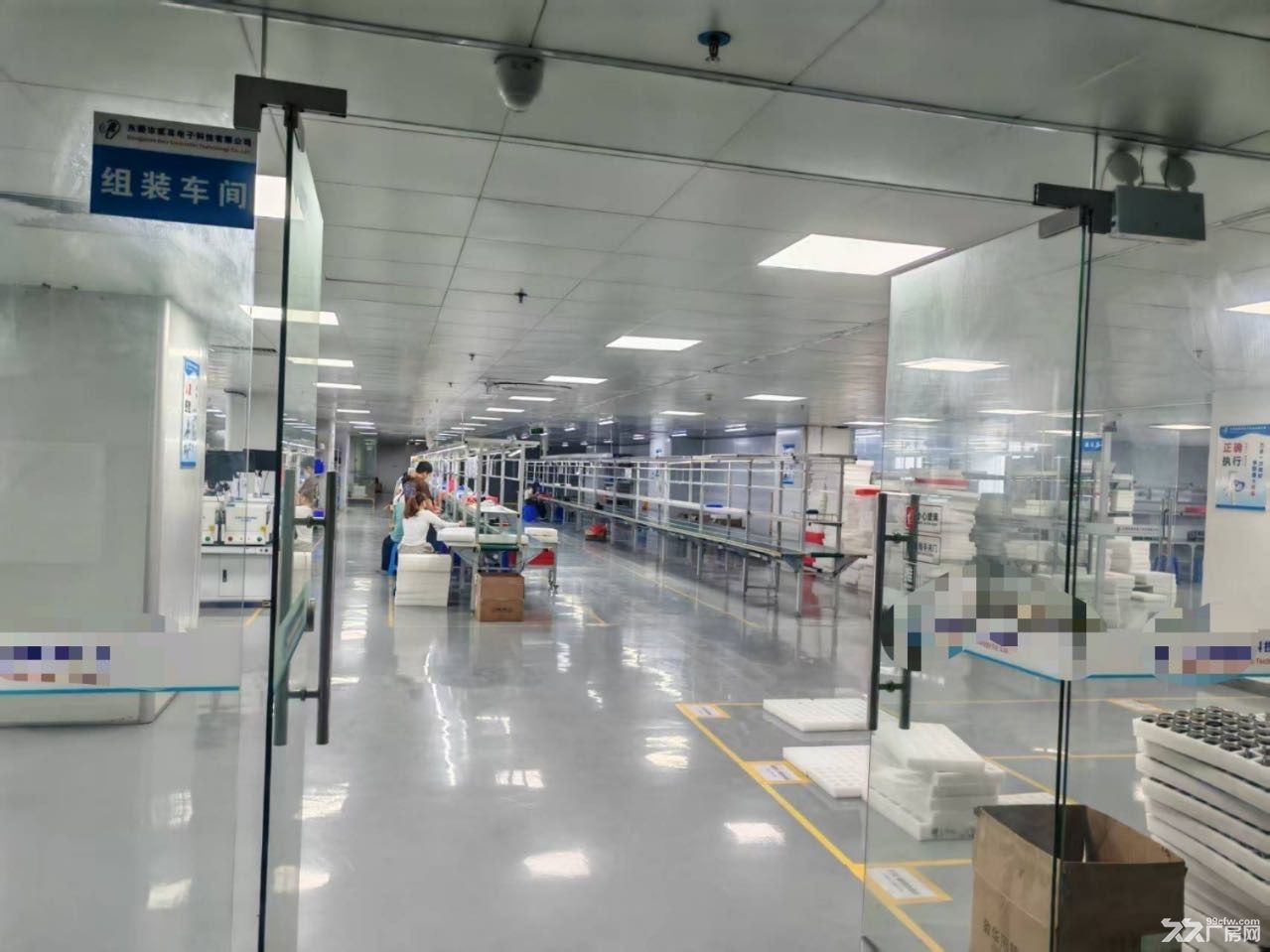 东莞桥头新出楼上标准厂房 面积3800平方