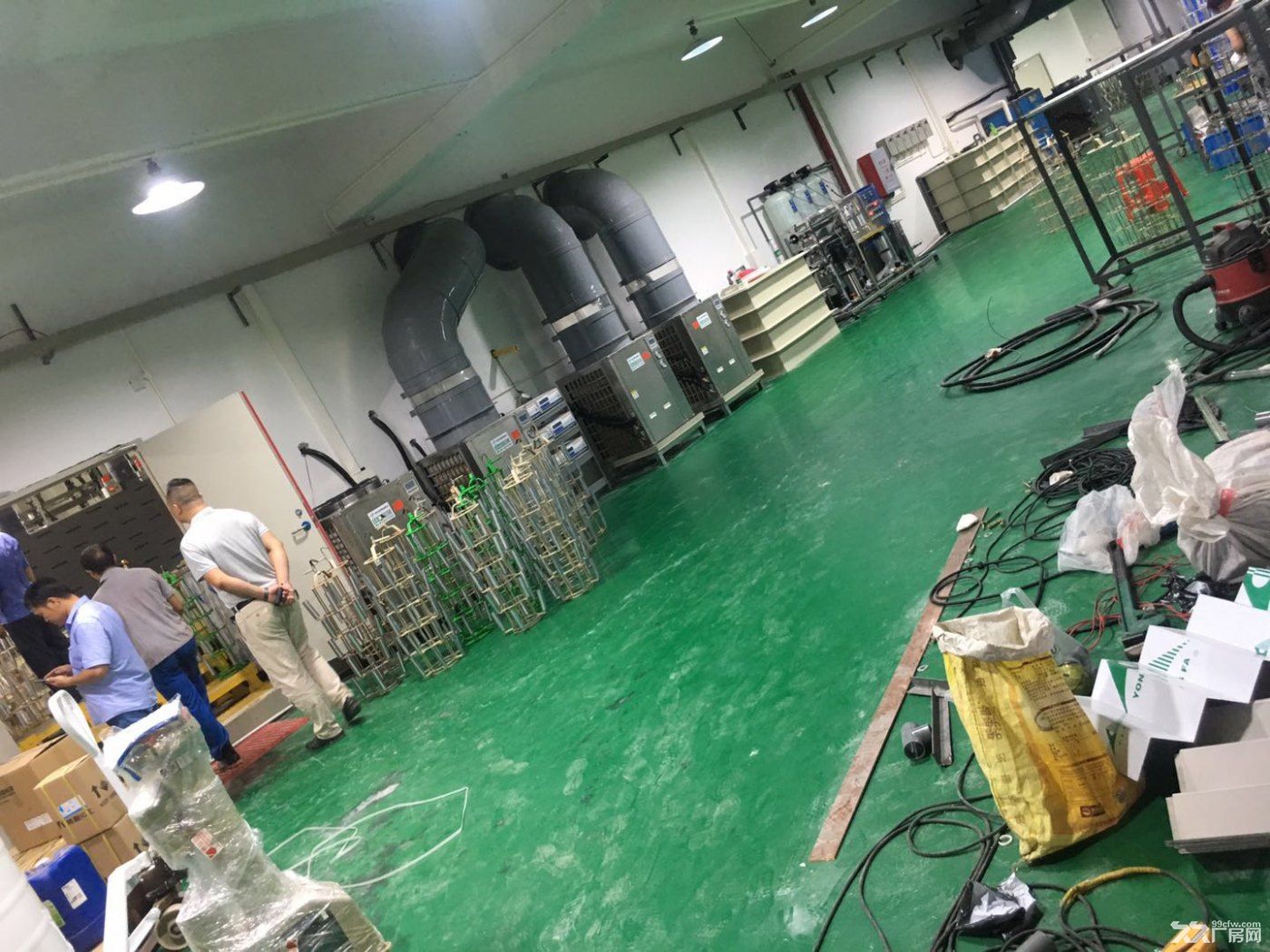 新电镀环保厂房合法稳定,电镀蚀刻氧化钝化发黑退镀磷化电泳喷漆酸洗研磨线路板 - 5