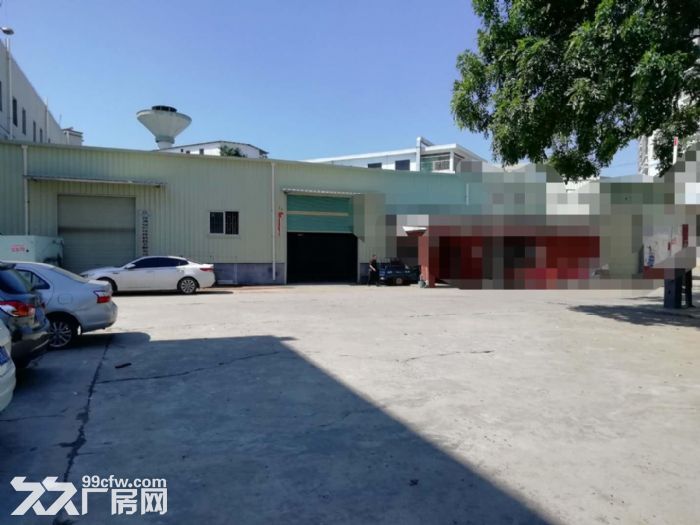 凤岗沙岭车站附近单一层钢构厂房出租3000平 铝合金 仓库