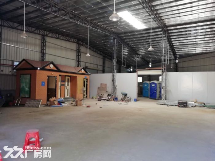 凤岗沙岭车站附近单一层钢构厂房出租3000平 铝合金 仓库 - 3