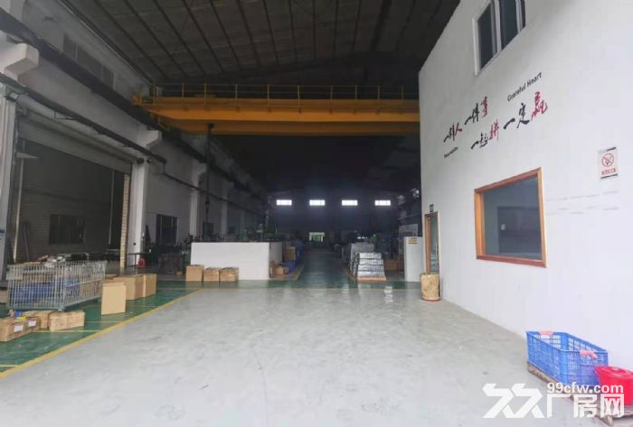 凤岗龙平路边 8米高单一层钢构厂房出租 五金电脑锣 注塑钣金 - 2