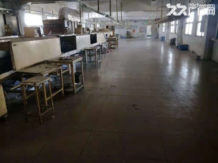 凤岗竹尾田出租一楼注塑，设备现成办公室厂房680平