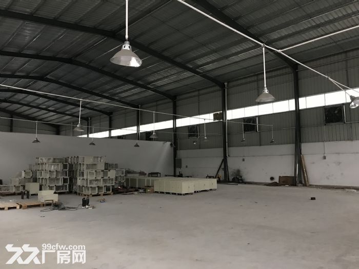 凤岗雁田压单一层钢构出租700平 高7米 空地大 - 2