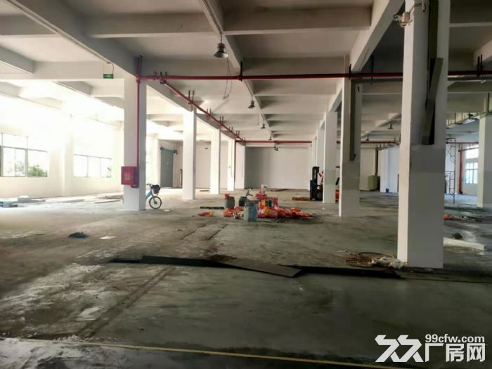 实际面积出租 凤岗标准一楼6米高厂房出租2000平 可办环评 - 2