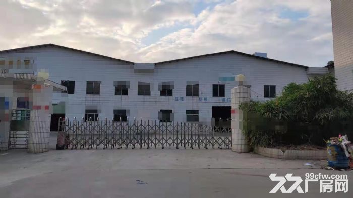 凤岗沙岭车站旁 独院钢构厂房出租3500平 适合机械 五金