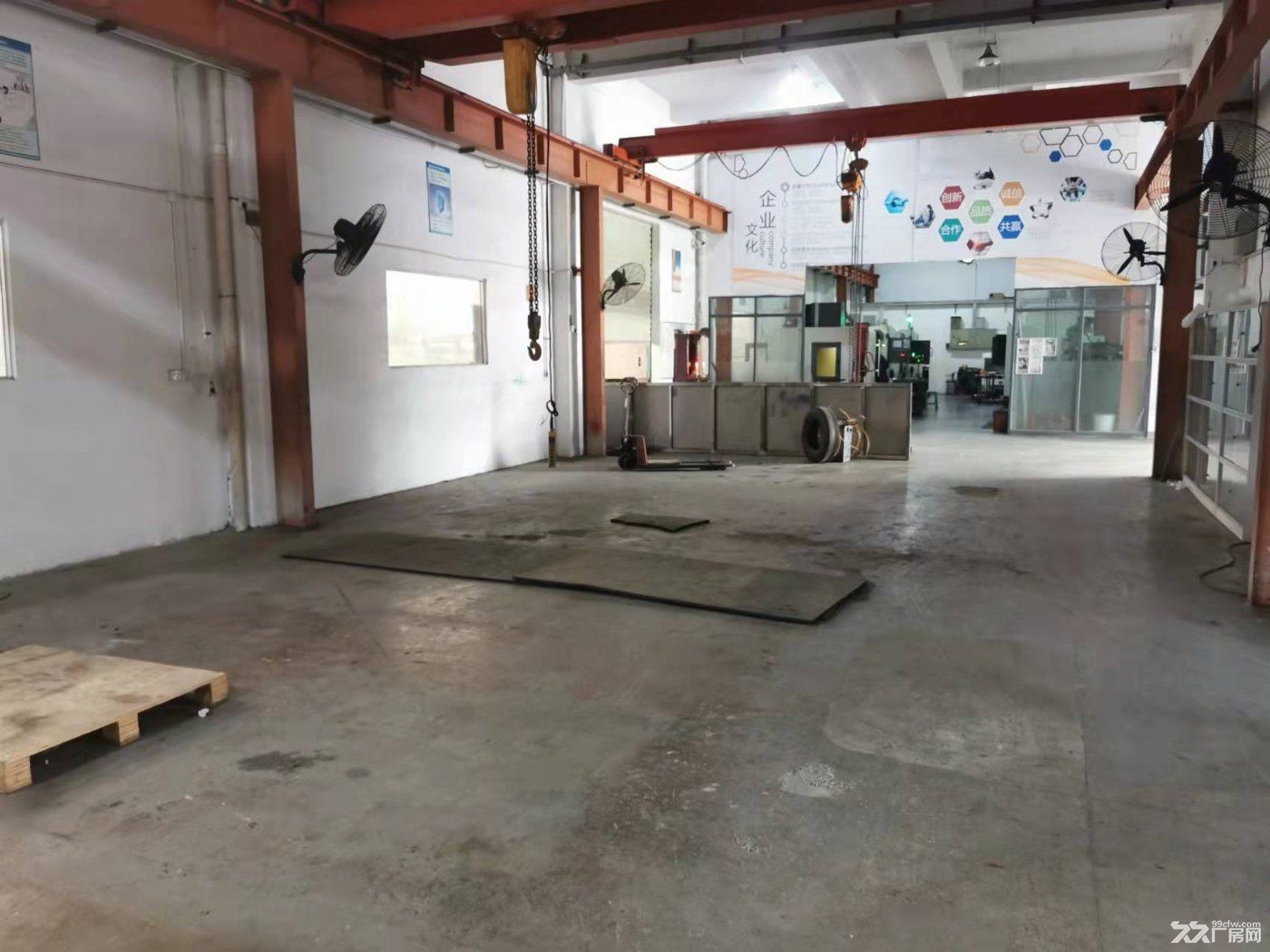 凤岗汽车站附近一楼五金CNC数控模具钣金厂房出租 带行车 - 4