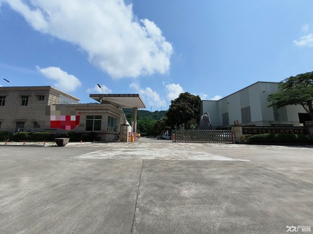 坦洲镇单一层12米高厂房出租