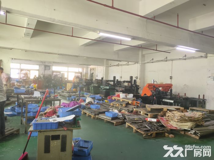 凤岗五联楼上小设备 五金 加工厂房出租450平 拎包即可生产 - 2