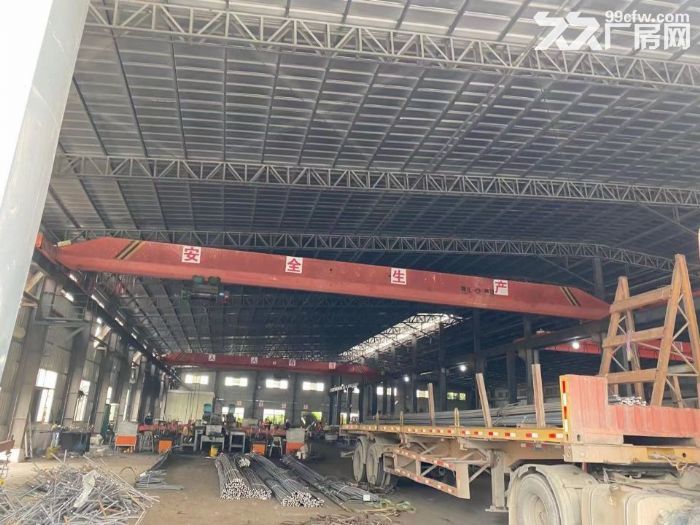 现成航车 9米清溪压铸 玻璃 模具钢材 机械设备钢构厂房出租
