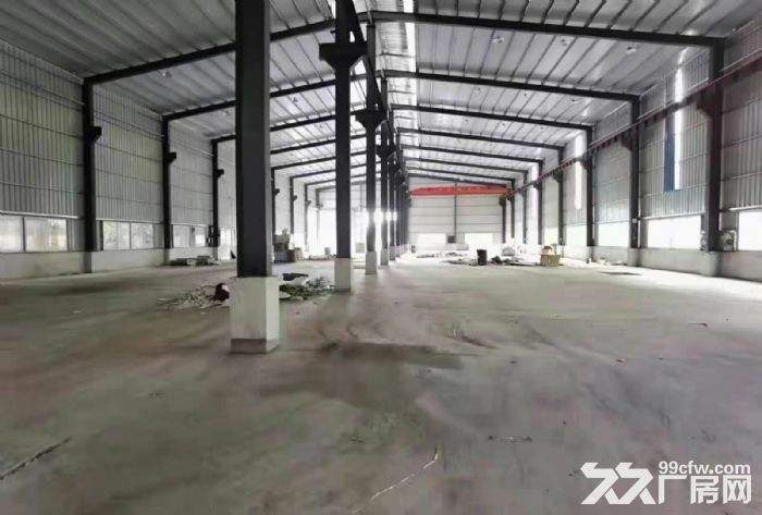 清溪三中靠山边钢结构厂房出租5600平 两部10吨行车免费用 - 4