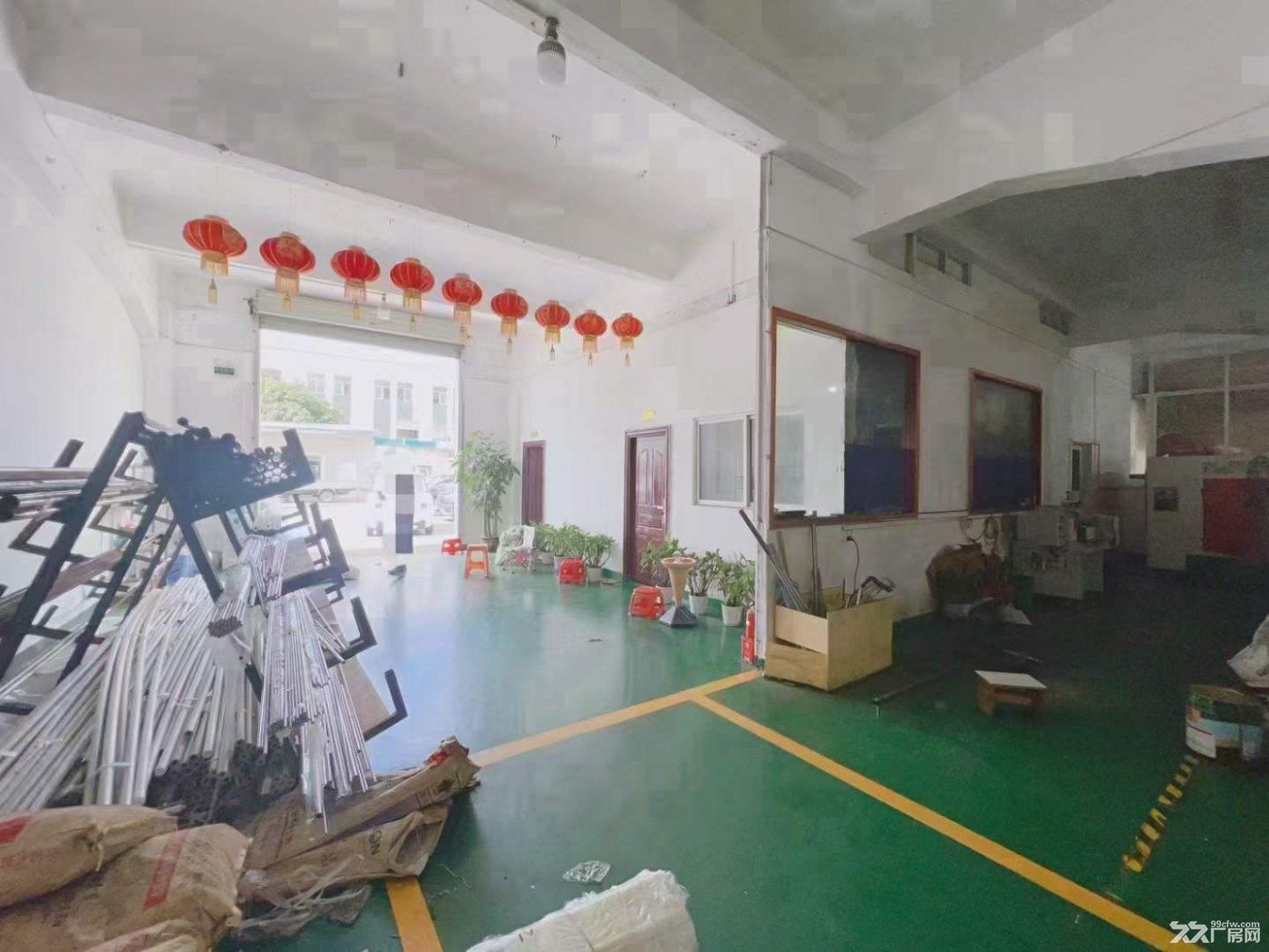 凤德岭标准一楼注塑模具五金厂房出租750平 带水电办公室装修 - 4