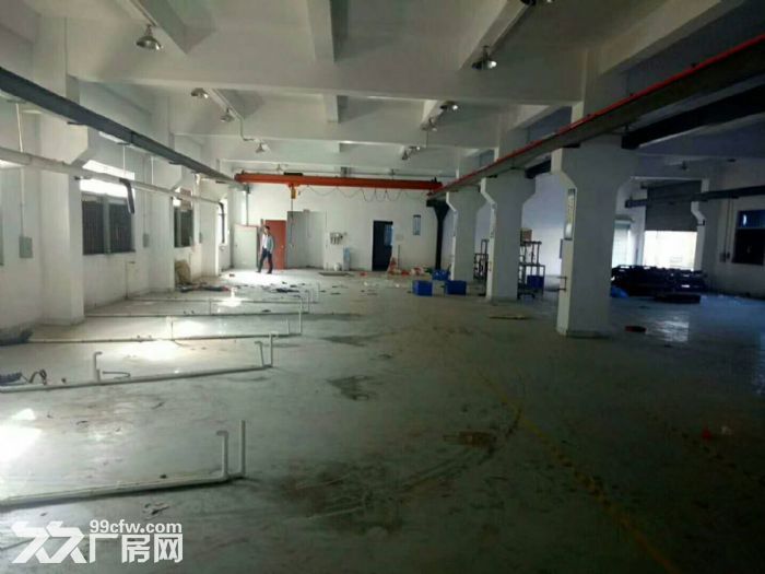 凤岗官井头嘉辉一楼带牛角行车厂房出租900平方 - 3
