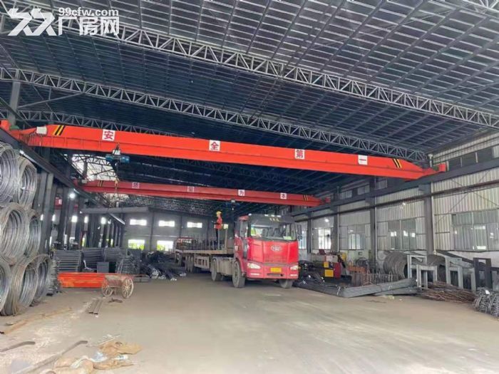 现成航车 9米清溪压铸 玻璃 模具钢材 机械设备钢构厂房出租 - 2