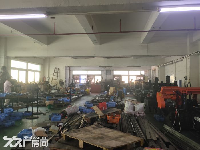 凤岗五联楼上小设备 五金 加工厂房出租450平 拎包即可生产 - 5