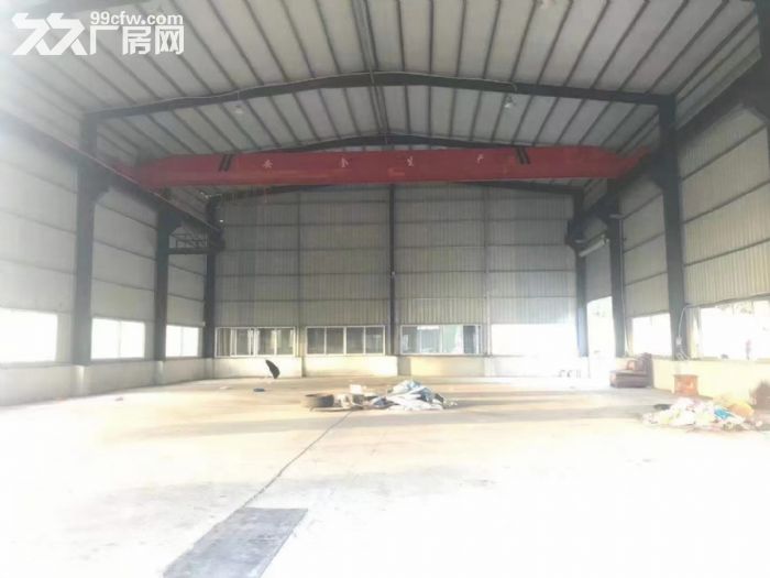 清溪三中靠山边钢结构厂房出租5600平 两部10吨行车免费用 - 2