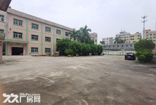 常平镇环城路工业区三层独院厂房，现成喷漆环评设备，空地3000平 - 2
