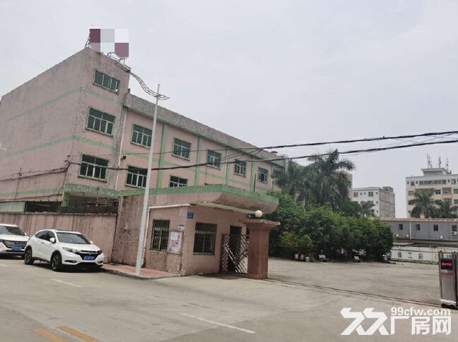 常平镇环城路工业区三层独院厂房，现成喷漆环评设备，空地3000平