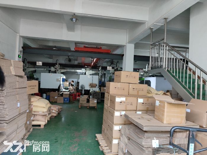 凤岗竹尾田5米高一楼带行车厂房出租700平 适合各种注塑五金 - 3