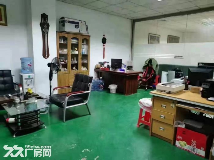 好招工 空地大 凤岗雁田一楼1600平现成装修办公室厂房出租 - 4