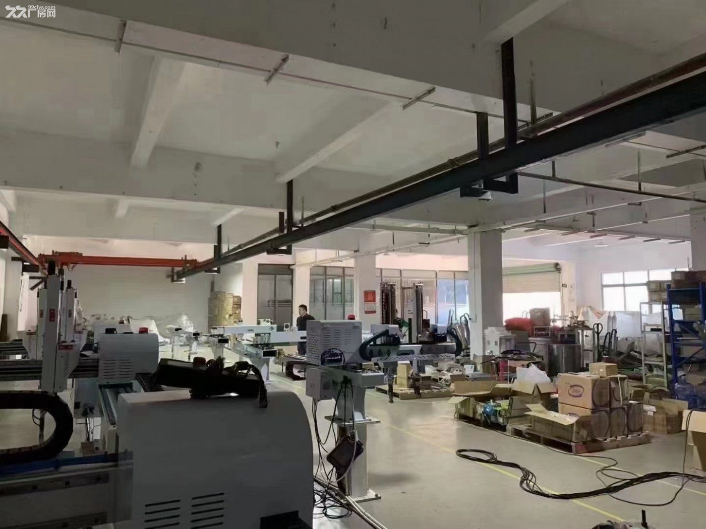 横沥镇模具城附近一楼850平方带现成精装修办公室行车免费用 - 6