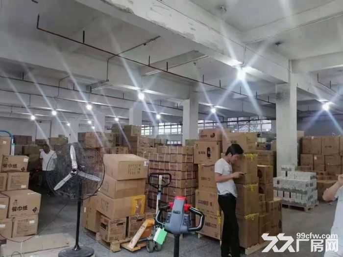 好招工 空地大 凤岗雁田一楼1600平现成装修办公室厂房出租 - 3