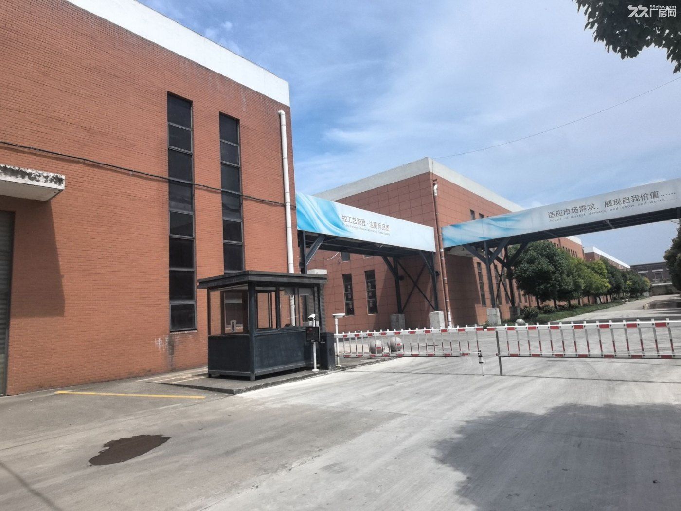 南通市海安高端纺织园区20000平方以上法式花园厂房适合印染加工有环评蒸汽可排污 - 2