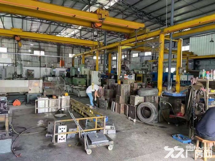 凤岗凤德岭一楼单一层钢构厂房出租750平 带行车精装修办公室 - 4