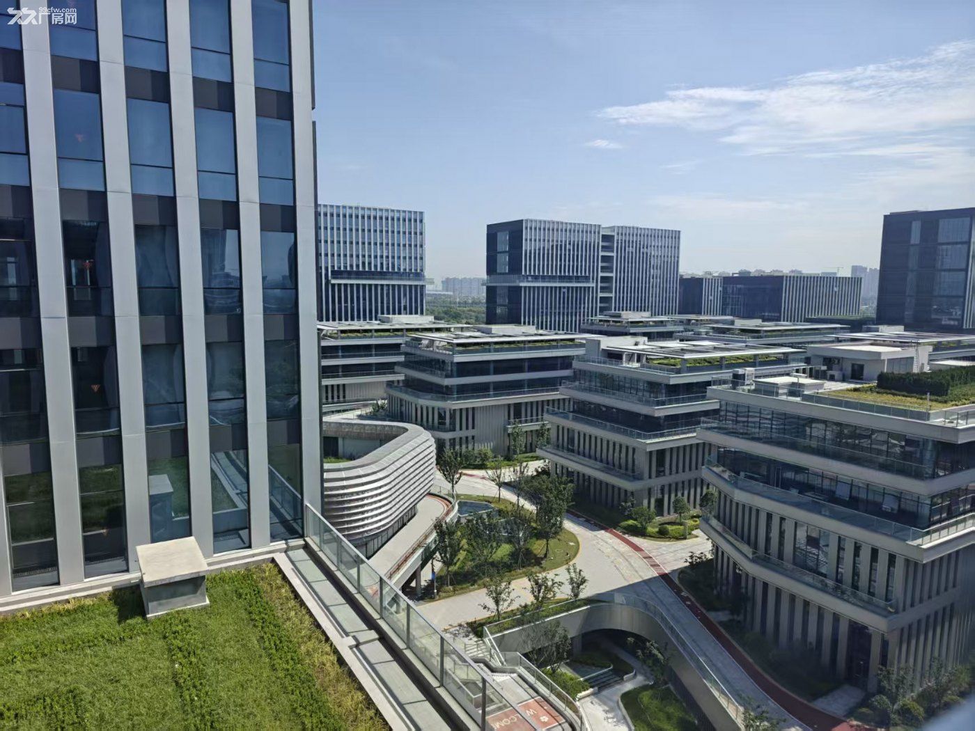 西湖大学旁数辰园区AI科技集群高层办公+独栋 面积大小可选 - 4