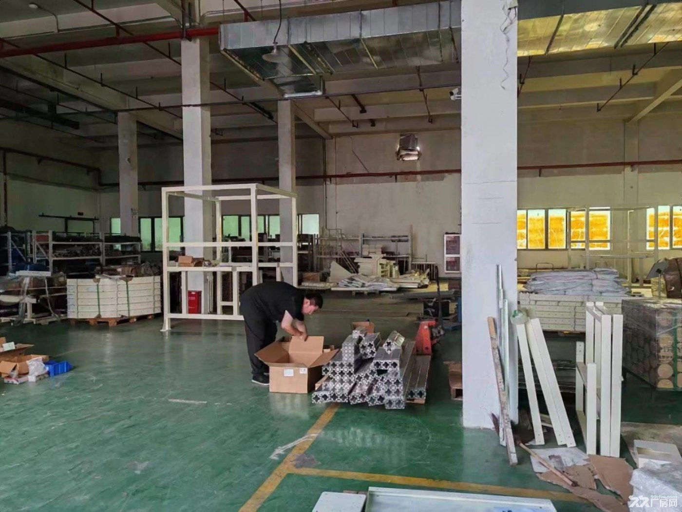下沙一楼7米层高标准厂房，配办公室，大车方便，可生产仓储 - 2