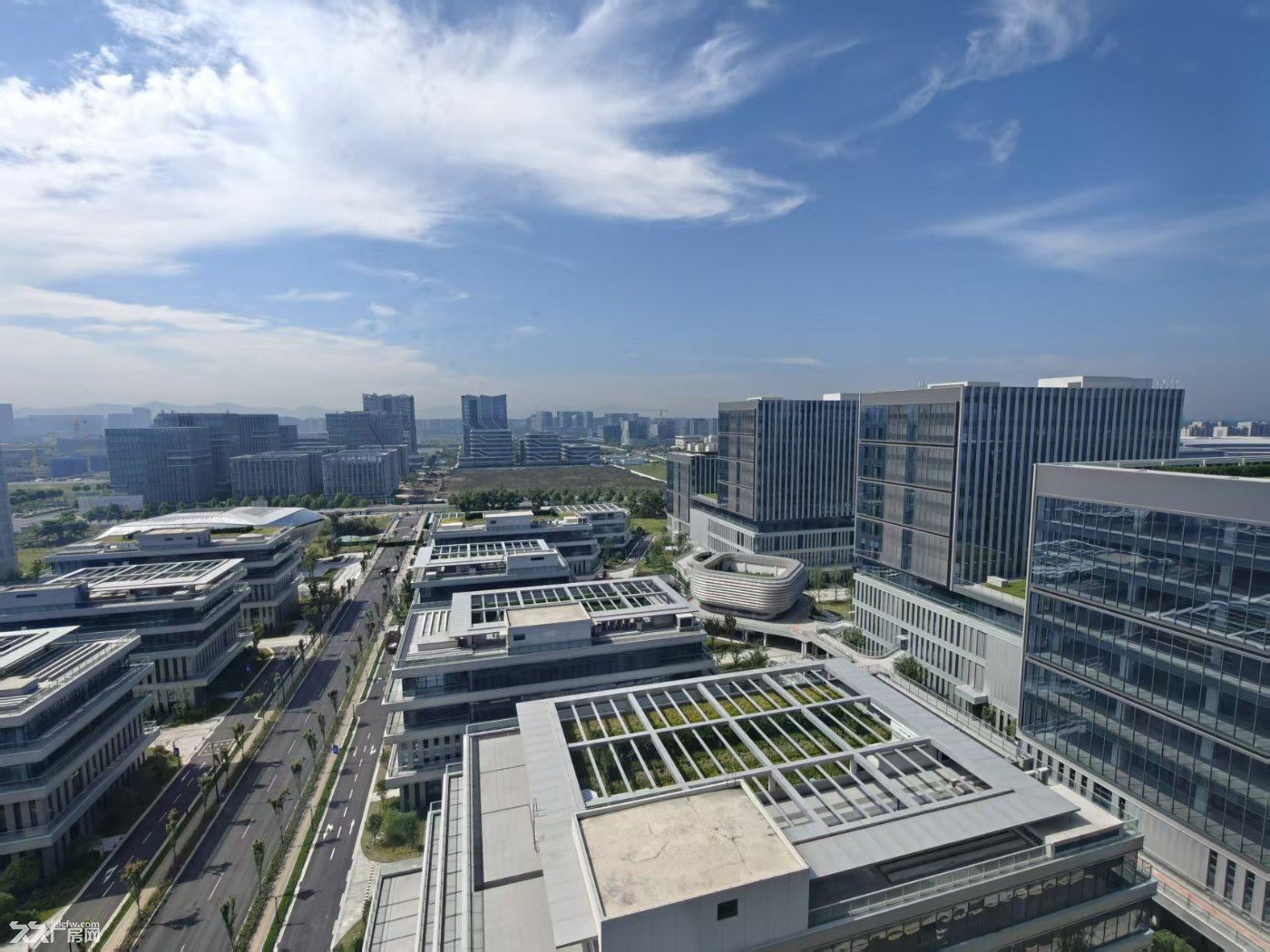 西湖大学旁数辰园区AI科技集群高层办公+独栋 面积大小可选 - 2