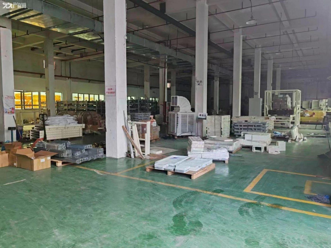 下沙一楼7米层高标准厂房，配办公室，大车方便，可生产仓储 - 5